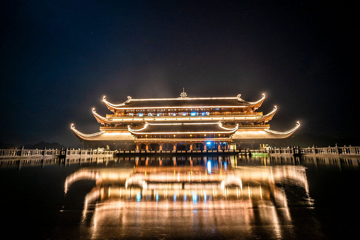 Vietnam’s mega Buddhist complex scales peaks of peace