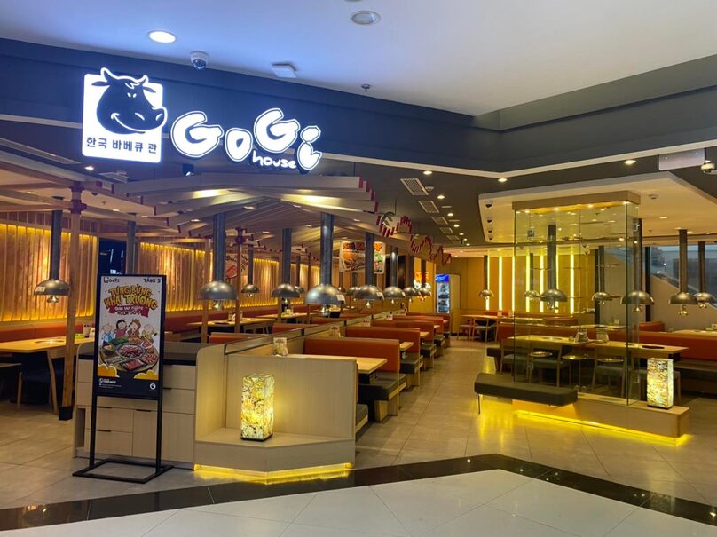 Gogi House, торговая марка Golden Gate. Фото: Vincom Mega Mall Royal City, район Тхань Суан, Ханой.