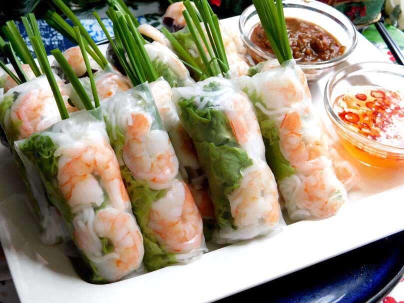 Гой куон, или свежие летние роллы. Фото: vietfoodshop.com.