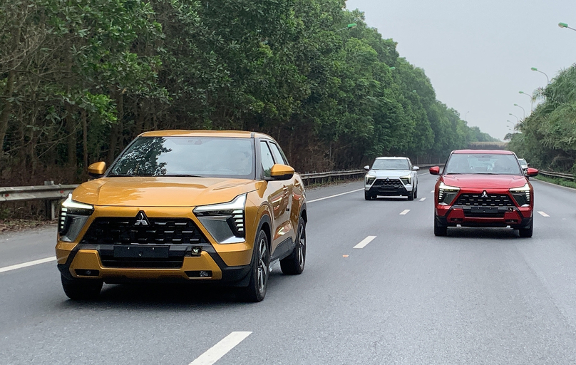 Некоторые автомобили Mitsubishi Xforce. Фото: Mitsubishi.
