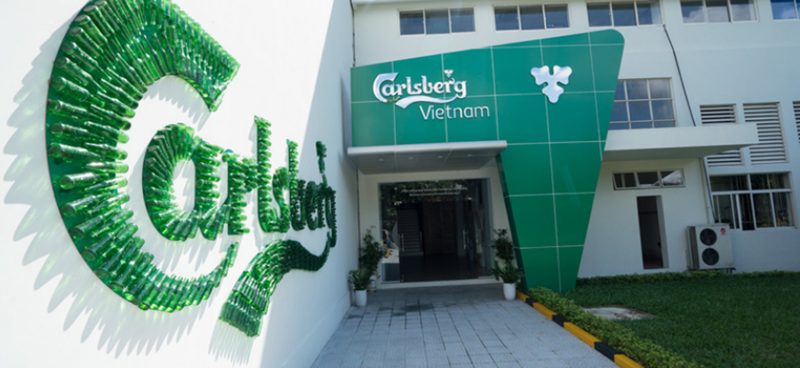 Завод Carlsberg в городе Хюэ, центральный Вьетнам. Фото: Carlsberg Vietnam.