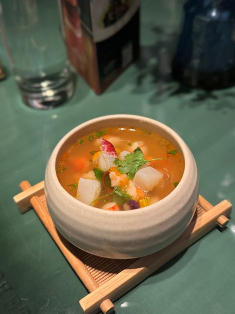 Чаванмуши с бульоном 
