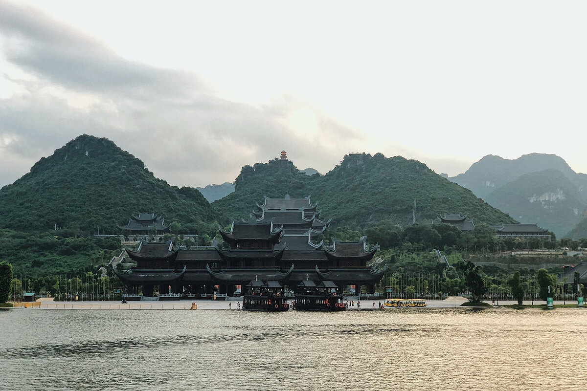 Vietnam’s mega Buddhist complex scales peaks of peace