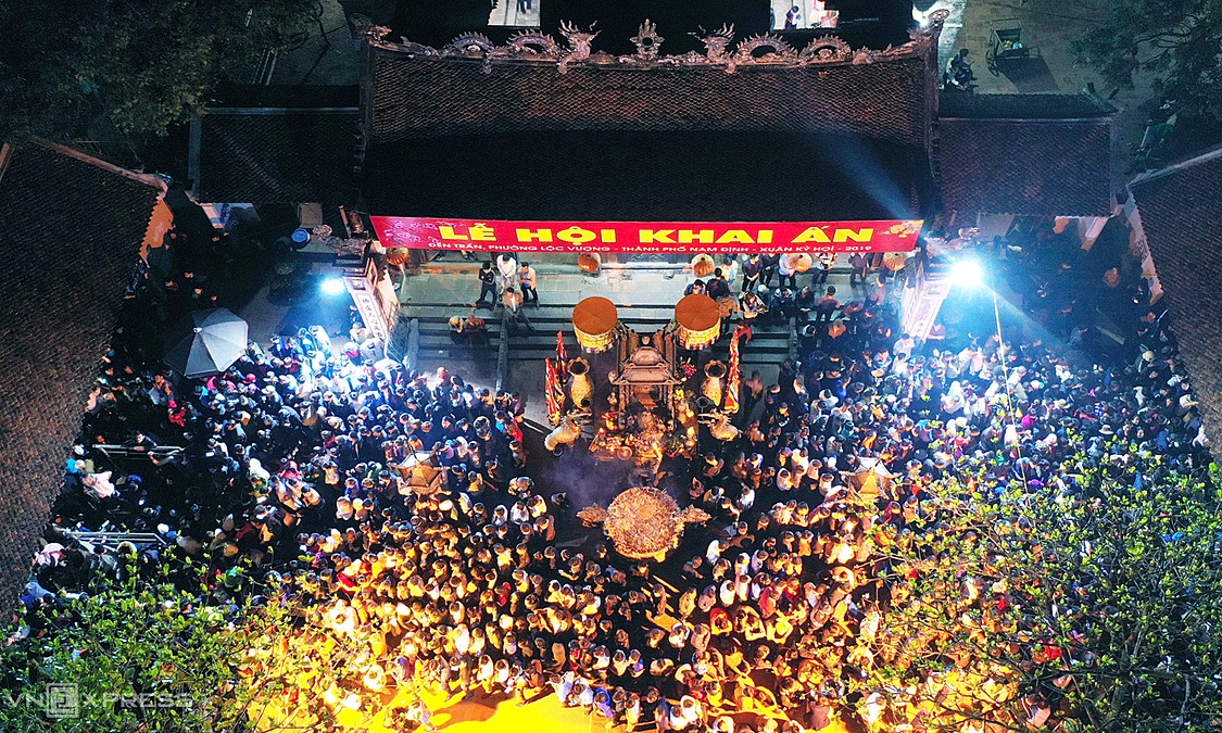 Фестиваль храма Чан во время Лунного Нового года 2019. Фото VnExpress