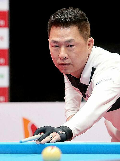 Ма Минь Кам на проходящем в настоящее время турнире по бильярду чемпионата мира PBA в Южной Корее, в котором он вышел в плей-офф. 