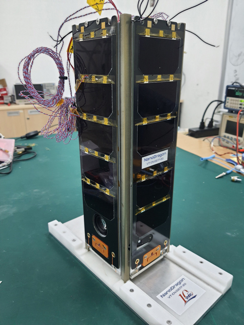 Спутник NanoDragon прошел комплексное и функциональное тестирование на системном уровне. Фото: VNSC.
