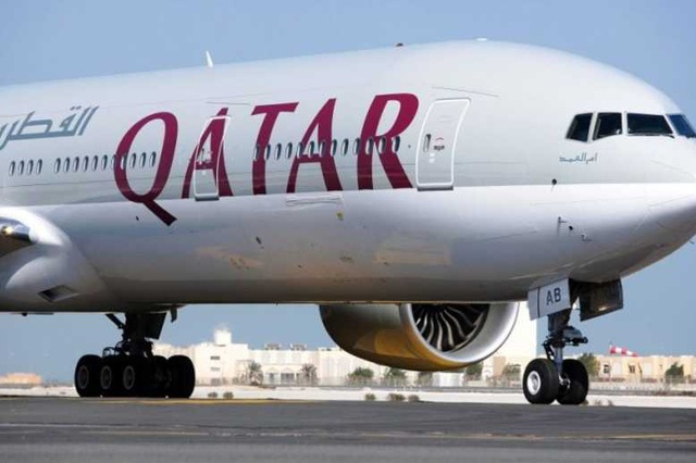 Самолет авиакомпании Qatar Airways