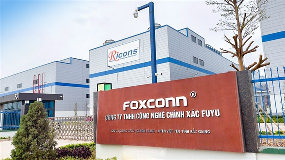 Компания Foxconn в провинции Бак Джанг. Фото: ricons.vn