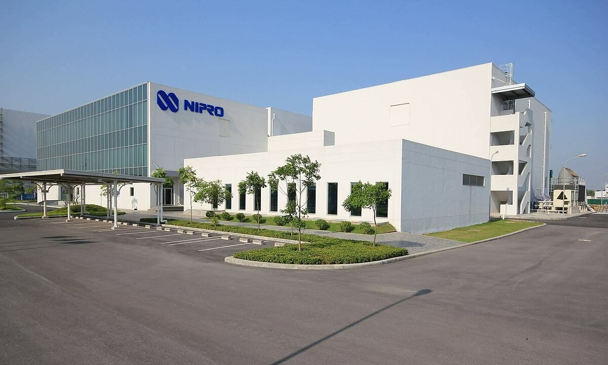 Первый медицинский завод Nipro во вьетнамско-сингапурском промышленном парке Хай Фонг. Фото предоставлено корпорацией Nipro.