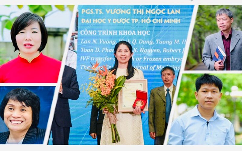 Пятеро вьетнамцев вошли в список 100 азиатских ученых за выдающиеся достижения в области исследований. Фото: Hung Nam