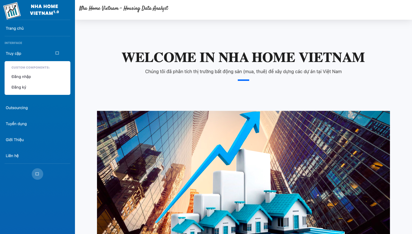 Nha Home Vietnam - новейшая база данных по недвижимости для вьетнамского рынка