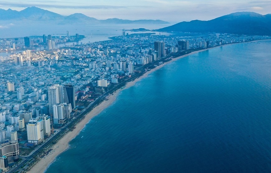 Пляж My Khe был назван в числе 25 самых красивых пляжей Азии. Фото: Tran Le Lam – VNA