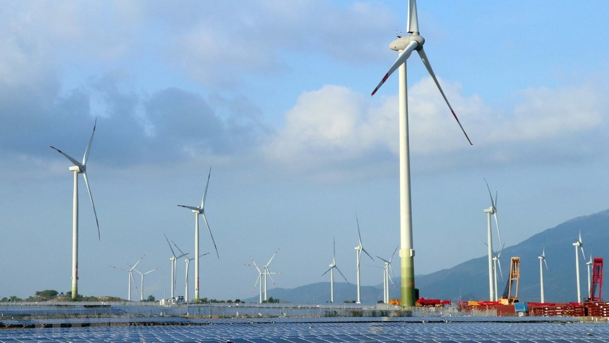 Ветряная электростанция во Вьетнаме. Фото: ВИА