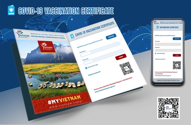 Национальная администрация туризма Вьетнама (VNAT) разработала цифровую систему сертификации вакцин в качестве испытания для приема туристов, когда международный туризм возобновится.