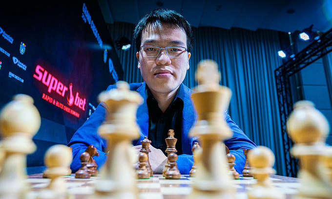 Лучший шахматист Вьетнама Ле Куанг Лием. Фото: Grand Chess Tour