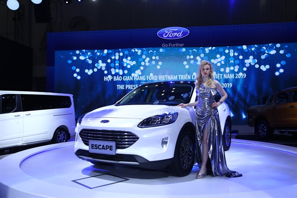 Новый Ford Escape был представлен на выставке VMS 2019