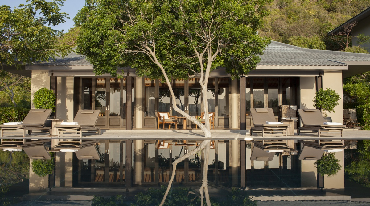 Вилла с видом на залив на курорте Amanoi. Фото: Amanoi Resort