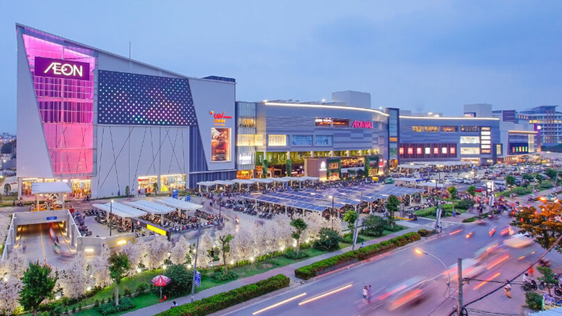 Aeon Ha Dong, крупнейший торговый центр Вьетнама, в районе Ха Донг, Ханой. Фото: Aeon.
