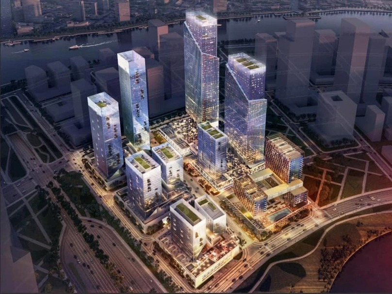 Схема проекта Lotte Eco Smart City в Хошимине. Фото: Lotte Group.