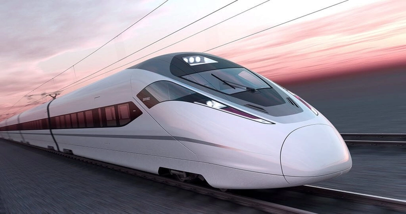 Модель высокоскоростного поезда с алюминиевыми инновациями. Фото: Lodec Jinshu. 